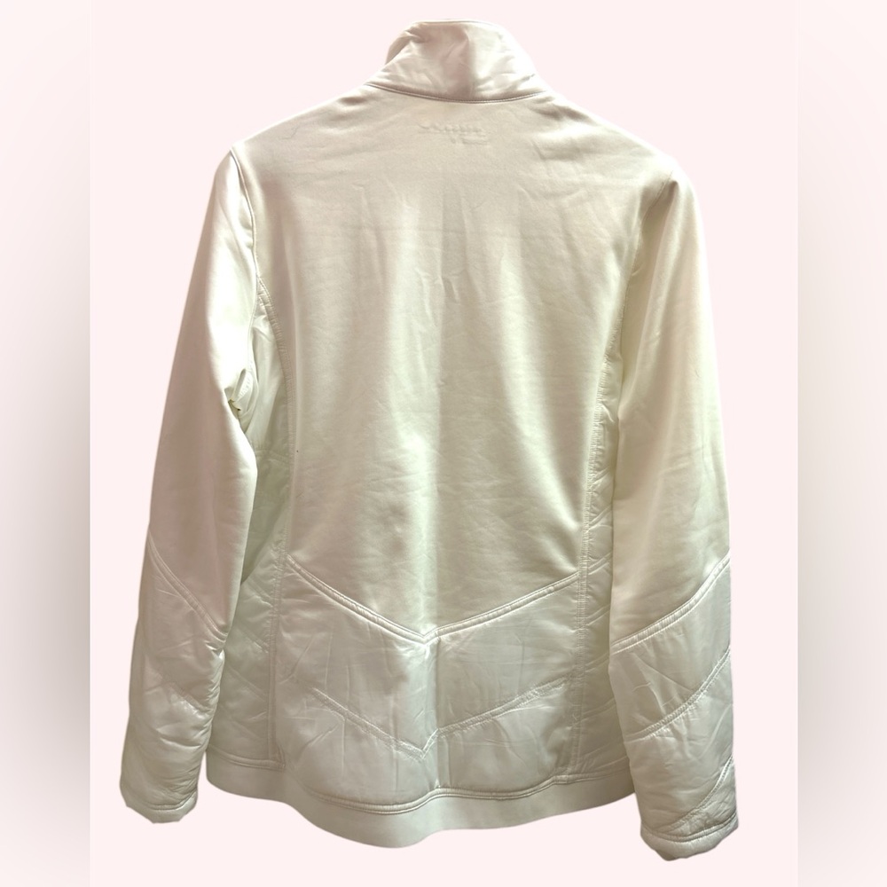 Nike Women’s Quilted Golf Jacket White Large - Picture 2 of 7